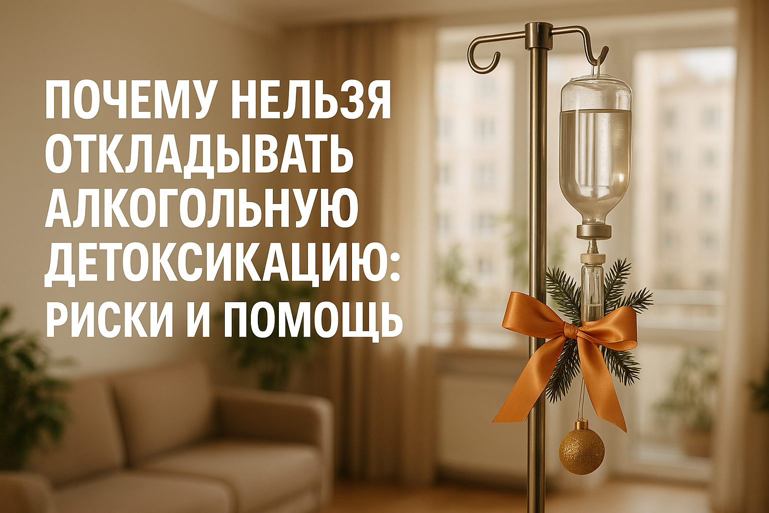 Почему важно не затягивать с выводом из запоя: риски и помощь